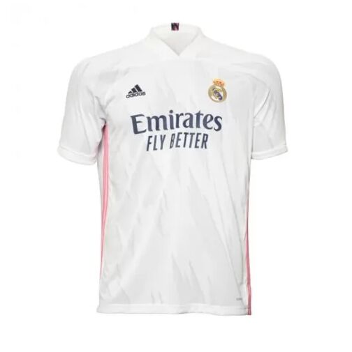 maillot real madrid 2020-2021 domicile blanc